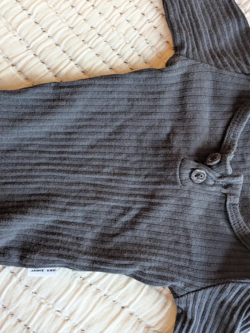 Jamie Kay Ribbed Gender Neutral Body Suit